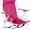 Pink, variant on Folding Beach Chair Adjustable Headrest w/4 Flexible Tilt Angle, Cup Holder Portable High Strength Cleanable Fabric, for Sand Camping Lawn Concert Travel Festival