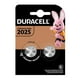 thumbnail image 1 of Pila de botón Duracell CR 2025 2 pzas, 1 of 4