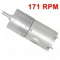 thumbnail image 1 of JGA25-370 Geared Motor DC Motor 6V 12V 24V Electric Gear Motor High Torque 5/10/15/30/60/100/150/200/300/400/500/1000/1200 Rpm 171 RPM, 1 of 9