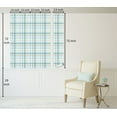 thumbnail image 6 of Ambesonne Gingham Peel & Stick Wallpaper for Home, Pastel Hues Tartan Artwork, 13"x72", White Pale Blue Baby Blue, 6 of 6