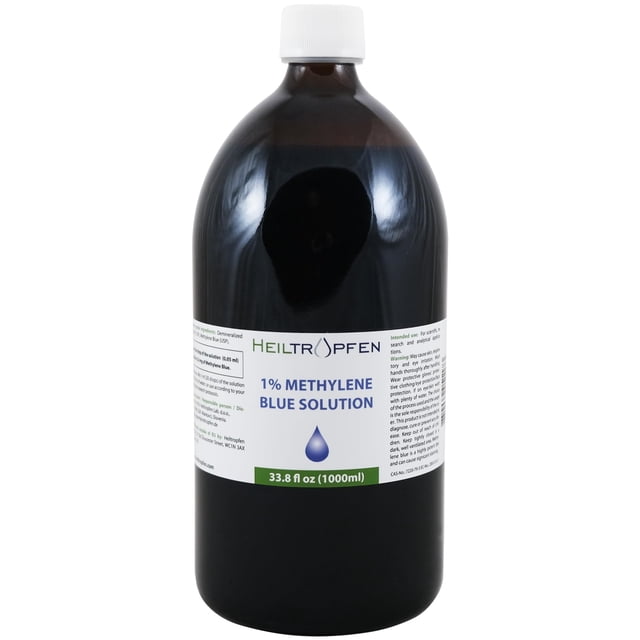 Solución azul de metileno al 1%, 1000 ml, grado USP de ultra alta pureza