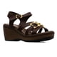 thumbnail image 3 of Sandalias para Mujer Zmexico 1422 cafe 24, 3 of 6