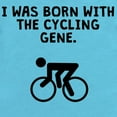 thumbnail image 2 of CafePress - Born With The Cycling Gene Body Suit - Cute Infant Bodysuit Baby Romper - Size Newborn - 24 Months, 2 of 3