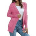 thumbnail image 4 of FOLUNSI Women's Cardigan Casual Lightweight Knit Cardigan Sweaters of Female s-2x, 4 of 9
