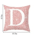 thumbnail image 3 of Housse de Coussin Lettre Décorative Alphabet pour la Maison, 3 of 10