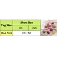 thumbnail image 3 of Yuanlong Women Socks Ladies Casual Colorful Bohemian Knitted Crew Socks Ethnic Style Vintage Medium Tube Socks One Size, 3 of 3