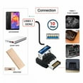 thumbnail image 6 of CY USB 3.1 Front Panel Header Male Type-E to Type-A USB3.0 Female Data Adapter Up Angled 90 Degree for Motherboard, 6 of 9