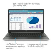 HP 15.6 Laptop, Intel Core i7, 8GB RAM, 256GB SSD+16GB Optane, Carbon Slate (Google Classroom Compatible)