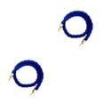 thumbnail image 1 of Bewildely Rope Barriers - Heavy Duty Crowd Control Stanchions Azul 1.5 m 2Conjunto, 1 of 1