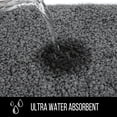 thumbnail image 4 of 24 x 20 Non Slip U-Shaped Bathroom Rugs Soft Toilet Bath-Mat for Bathroom Machine Washable Bath Mats Water Absorbent Bathroom Mats with Fluffy Microfiber Grey, 4 of 6