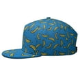 thumbnail image 3 of Banana Snapback Hat - Sweet Tropical Fruit Print Adjustable Cap, Kawaii Banana Lover Design with Cute Cartoon Aesthetic, 3 of 8