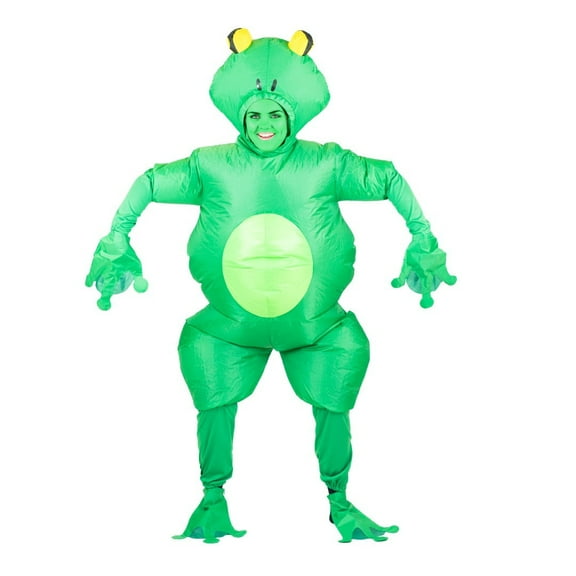 Green Frog Inflatable Costume for Adults (One Size)