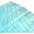 thumbnail image 3 of Coolnut Aqual Blue Stripe Shower Curtain Waterproof Fabric Shower Curtain 60" W x 72" H Shower Curtain Set with Hooks for Bathroom Decor, Machine Washable, 3 of 6