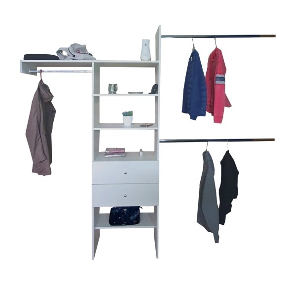 Closet Ropero Armario Mueble Organizador DECOMOBIL CLO-02-240X210-BA