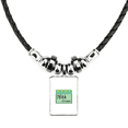 thumbnail image 1 of día mundial de la alimentación collar a mano colgante de cuerda de cuero Unbranded M, 1 of 3