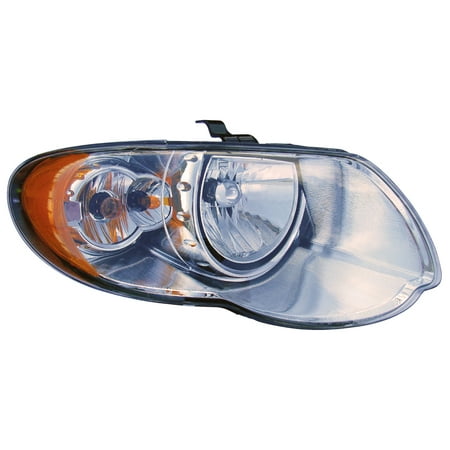- 2005-2007 Chrysler Town & Country Passenger Right Side Headlight Lamp Assembly