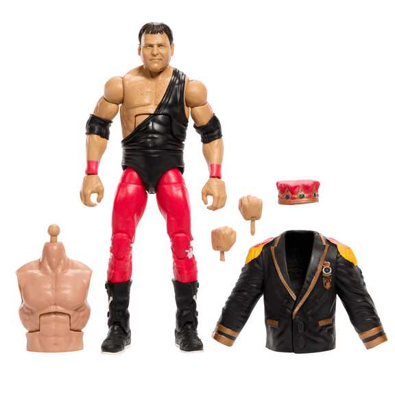 WWE Elite Action Figure Survivor Series Jerry “The King” Lawler with Build-A-Figure
