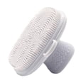thumbnail image 2 of Cepillos faciales Salvador herramienta de cuidado de fregado flexible cepillo de lavado facial de silicona suave blanco, 2 of 9