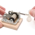 thumbnail image 4 of EeaseCA 2pcs Winding Key For Music Box 27mm Music Box Winder Part Musical Mechanism Key, 4 of 9