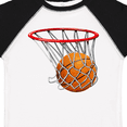thumbnail image 4 of Inktastic Basketball Swish Boys or Girls Toddler T-Shirt, 4 of 5