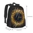 thumbnail image 3 of Ratiio Happy New Year 2026 Backpack for Men and Women - Durable 600D Oxford Cloth -Large Capacity, Water-Resistant School, Travel, and Hiking Bag, 3 of 6