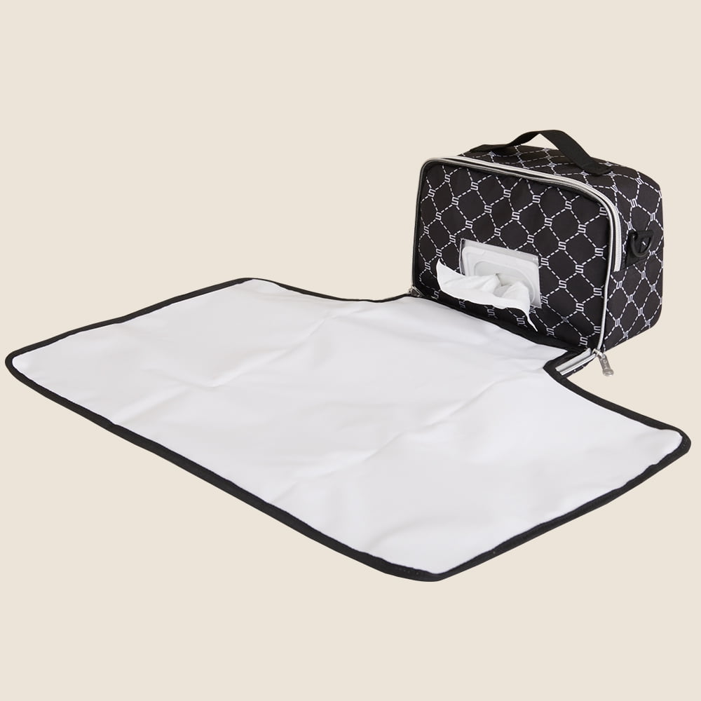 Sunveno Diaper Bag with Water-Resistant, Portable Changing Pad, 1 Count
