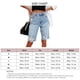 thumbnail image 5 of Pantalones ajustados para mujer, pantalones cortos con agujeros, pantalones cortos de cintura media, pantalones cortos ajustados de moda para mujer, 5 of 8