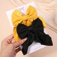 thumbnail image 4 of Cute Multi-Patterned and Solid Color Hair Bows/Clips for Girls in a 2 Piece Set, 4 of 46