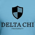 thumbnail image 3 of CafePress - Delta Chi Vertical Black Logo T Shirt - Fitted T-Shirt, Vintage Fit Soft Cotton Tee, 3 of 4