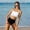 1-White, variant on Two Piece Swimsuit for Tween Girls Backless Halter Girls Bathing Suit with Chest Pad Tween Bathing Suits Girls 13-14 Years