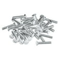 thumbnail image 1 of Uxcell Wall Plate Screws Outlet Screws Oval Head Milled Slot Panel Switch Plate Screws for Wall Light Electrical Cover Panel Replacement Silver White 3/4" 240Pcs, 1 of 5