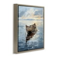 thumbnail image 3 of Stupell Industries Fishing Boat Painting Transportation Painting Brown Floater Framed Canvas Art Print Wall Art, 18 x 18, 3 of 9