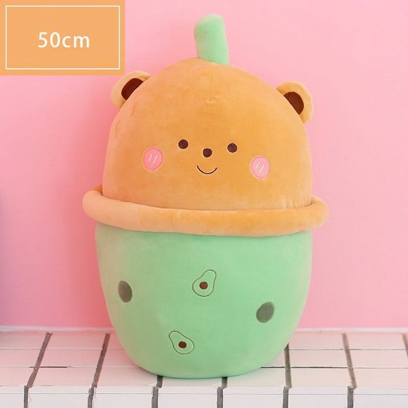XFGOU Picture Puzzle Toys and Hobbies Cute Boba Plush Pillow Cute Soft Plush Bubble Teacup Doll Plush toy