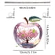 thumbnail image 3 of Decoración del hogar, decoración de habitaciones, decoración de pared, árbol 2D acrílico colgante, decoración de ventana, balcón, jardín, colgante, decoración colgante, colgante de manzana rosa, 3 of 8