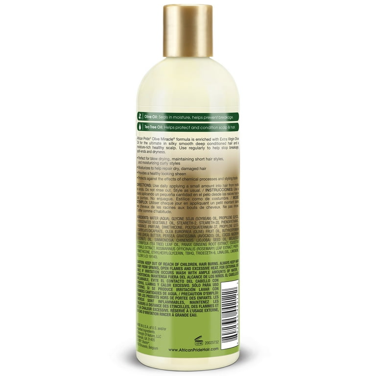 African Pride Olive Miracle Moisturizing Anti-Breakage Formula 12 fl oz