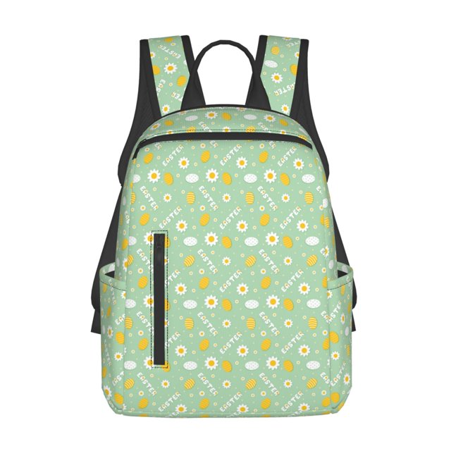 Easygdp Easter with eggs and flowers para Easygdp Yak - Mochila Casual Ligera y Resistente para Viaje y Senderismo para Hombres y Mujeres