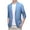 Blue, variant on Men's Lightweight Suit Jacket, Summer Thin Blazer for Office, Breathable Formal Unlined Coat, Stretch Travel Sport Coat, Business Casual Jacket for Hot Weather,