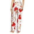 thumbnail image 3 of Kll Womens Cute Mushroom Print Pajama Pants Soft Pajama Bottoms For Women Cozy Lounge Pants, 3 of 9