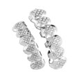 thumbnail image 1 of Upper&Lower Hip Hop Shiny Removable Plated Mouth Grill Punk for Halloween, 1 of 8