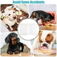 thumbnail image 7 of Demi Bonn 36" Indoor Freestanding Pet Gate, 3-Panel Indoor Foldable Dog Fence for Stairs, Hallways, or Doorways, Retractable Dog Gates, White, 7 of 7
