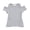 0-Grey186, variant on Girls Cold Shoulder Short Sleeve T-Shirt Casual Cotton Soft T Shirt Tee, Sizes 12M-5T
