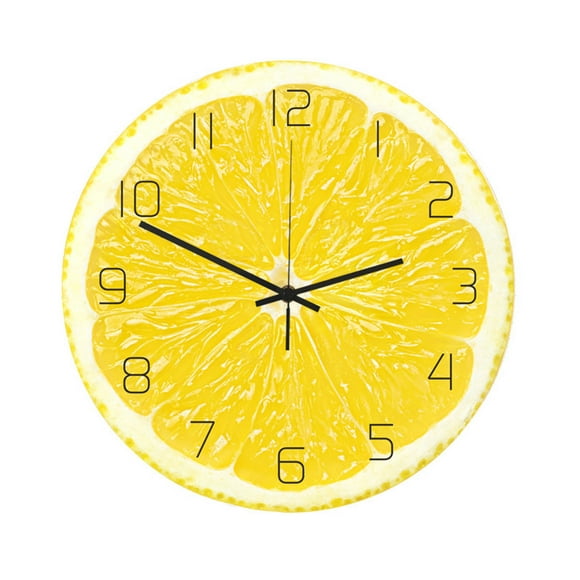 Binwennn Digital Clock with Seconds Acrylic Wall Clock Acrylic Clock Printing Clock Home Bedroom Hanging Bar Decoration Power Supply Music Room Decoration Art Clock