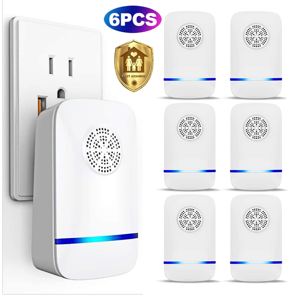 Ultrasonic Pest Repeller 6 Pack,2021 Newest Pest Repellent,Pest Control