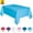Sky Blue, variant on Bxaolu Plastic Table Cloth Rectangle Table Protector 1 Pack, 6×4.5ft Tablecloth, Pink, Table Cloth for Disposable Use, Table Cover for Holiday Party, Gathering