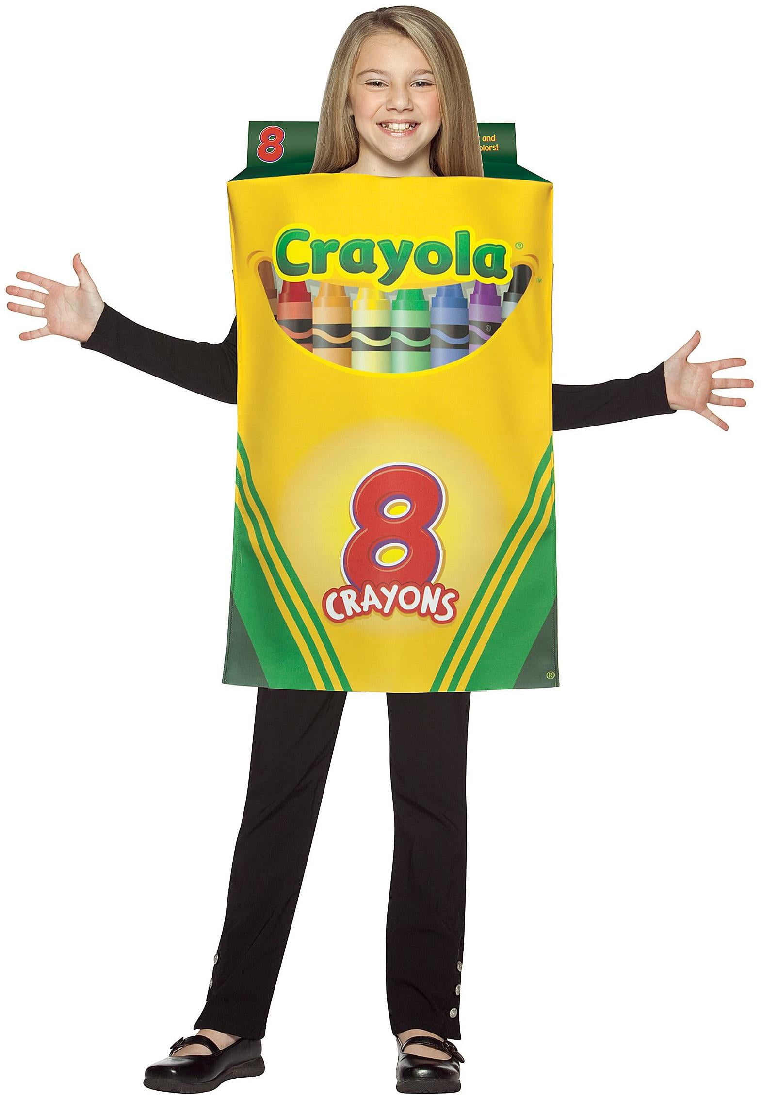 kids crayon fancy dress