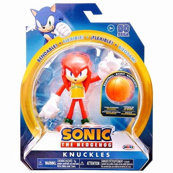 Sonic 4" Knuckles w/ Basketball