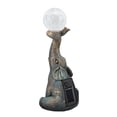 thumbnail image 2 of Decoración Solar De La Luz Del Elefante ANGGREK Estatua Solar Impermeable Del Jardín 300mAh, 2 of 7