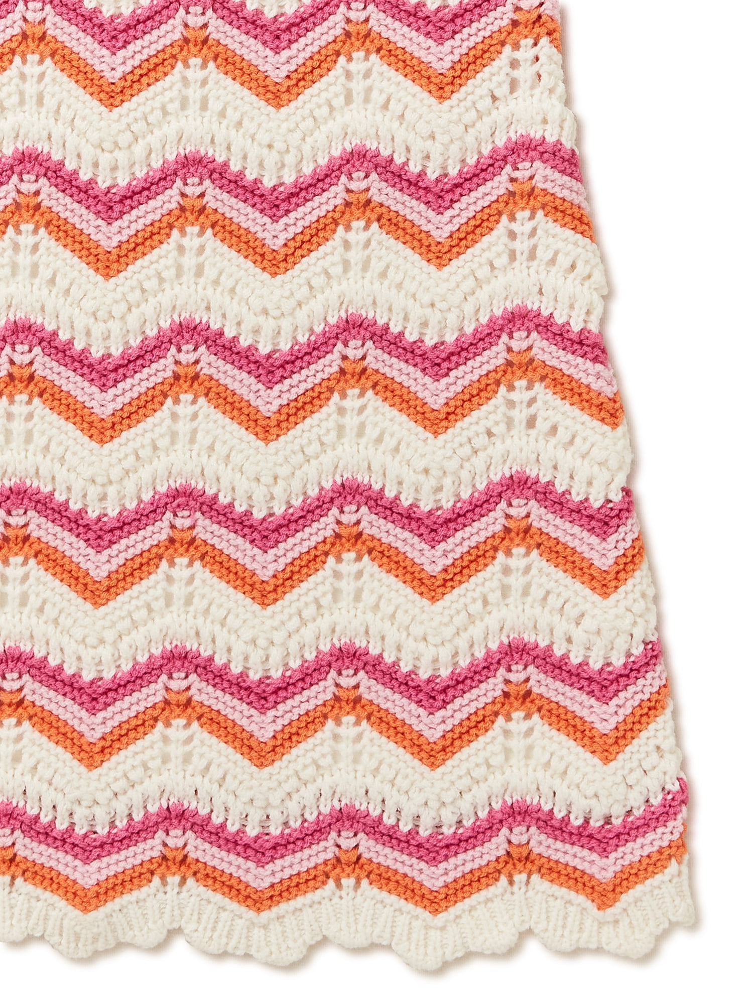 Design History Toddler Girls Short Sleeve Crochet Dress, Sizes 2T-5T
