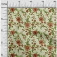 thumbnail image 2 of oneOone Cotton Poplin Twill Light Green Fabric Floral Sewing Fabric By The Yard Printed Diy Clothing Sewing Supplies 56 Inch Wide, 2 of 4