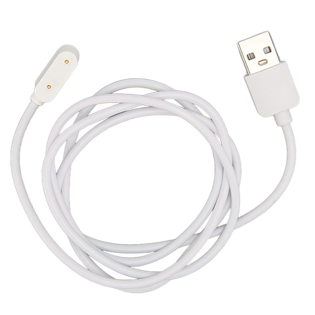 Cargador de reloj inteligente Cable de carga magnético USB para Band 8 Band 7 Band 6 Pro Band 6 Blanco